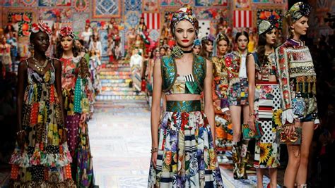 Patchwork de Sicile, l'hommage de D&G dans la nouvelle collection.